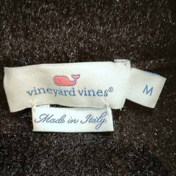 Vineyard Vines Men's Black Pea Coat - Picture 2 of 9